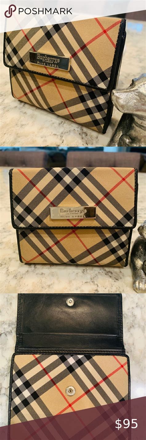 replica burberry womens wallet|is burberry blue label authentic.